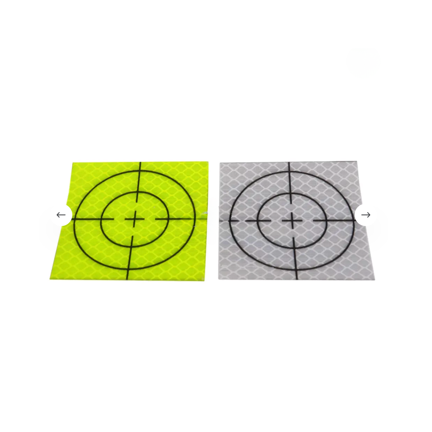 Reflective Sheet -30mm Reflective Retro Self-Adhesive Target (Pack of 10)