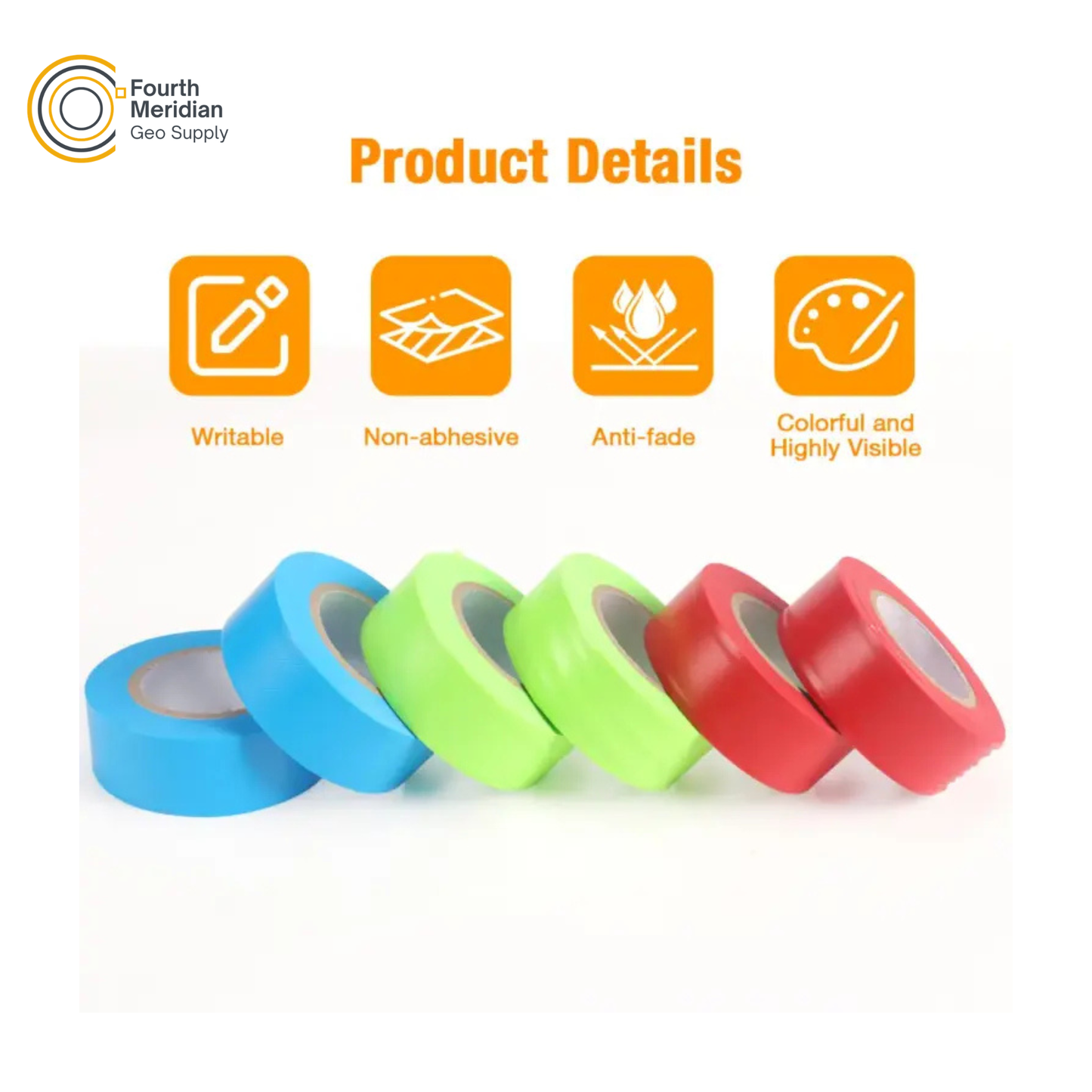 Series Flagging Tape (6 Rolls) - FT01