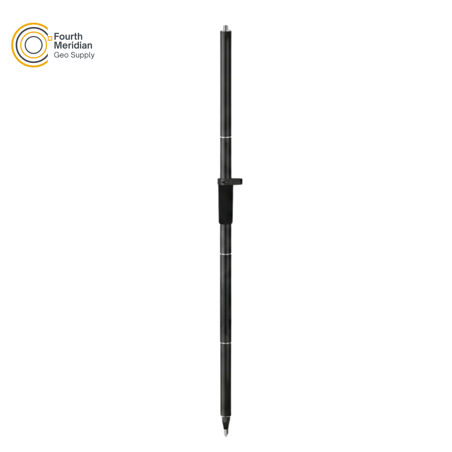 GPS Pole, 2m 4sections, Carbon Fiber