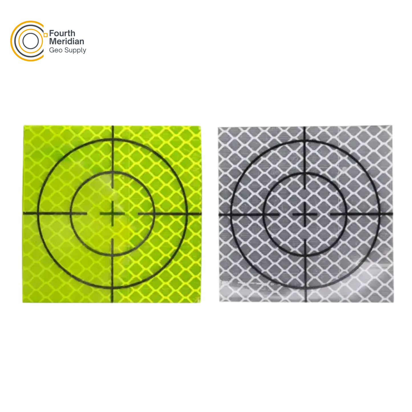 Reflective Sheet -30mm Reflective Retro Self-Adhesive Target (Pack of 10)