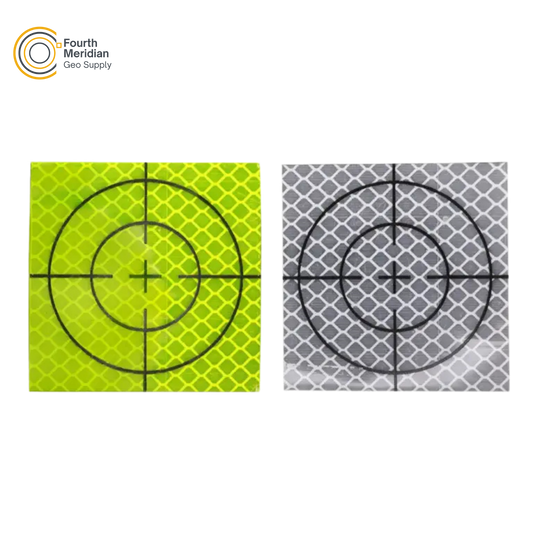Reflective Sheet -80mm Reflective Retro Self-Adhesive Target (Pack of 10)